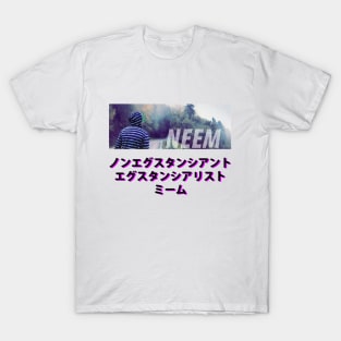 Japanese "Non-Existent Existentialist Memes" T-Shirt